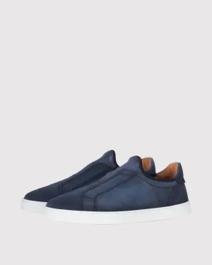 Leve Slip Sneaker Suede Bl