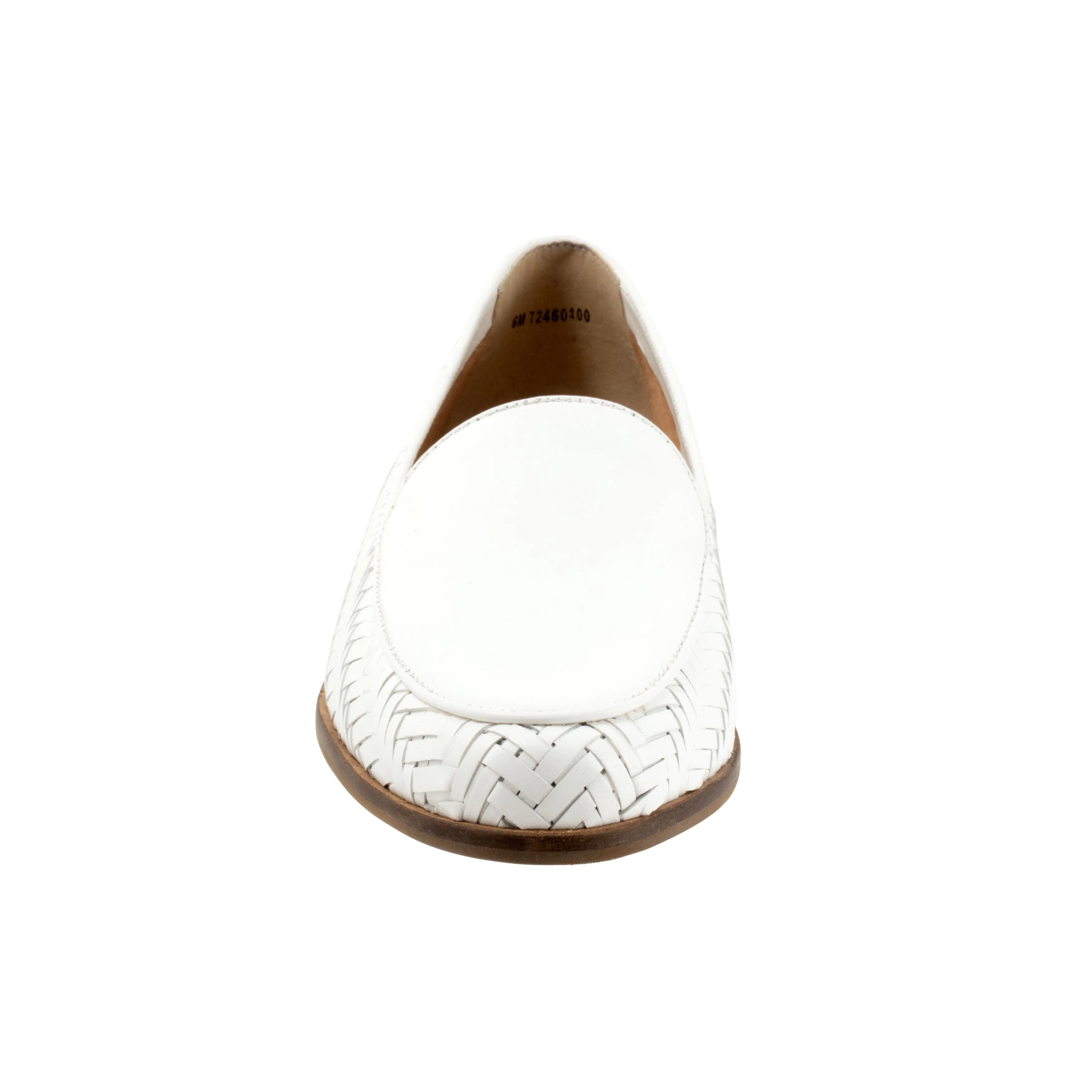 Lyric White Slip-on Shoes