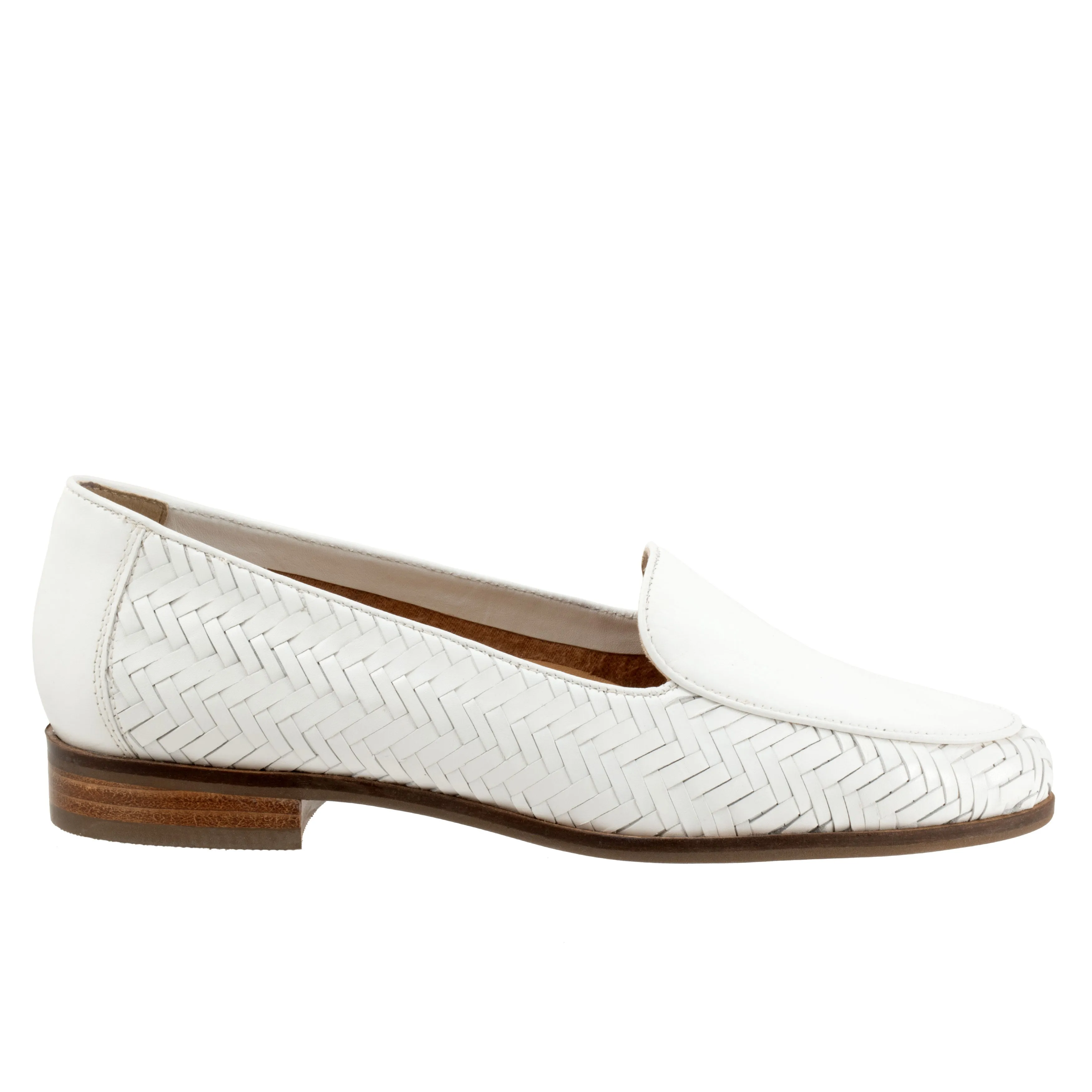 Lyric White Slip-on Shoes