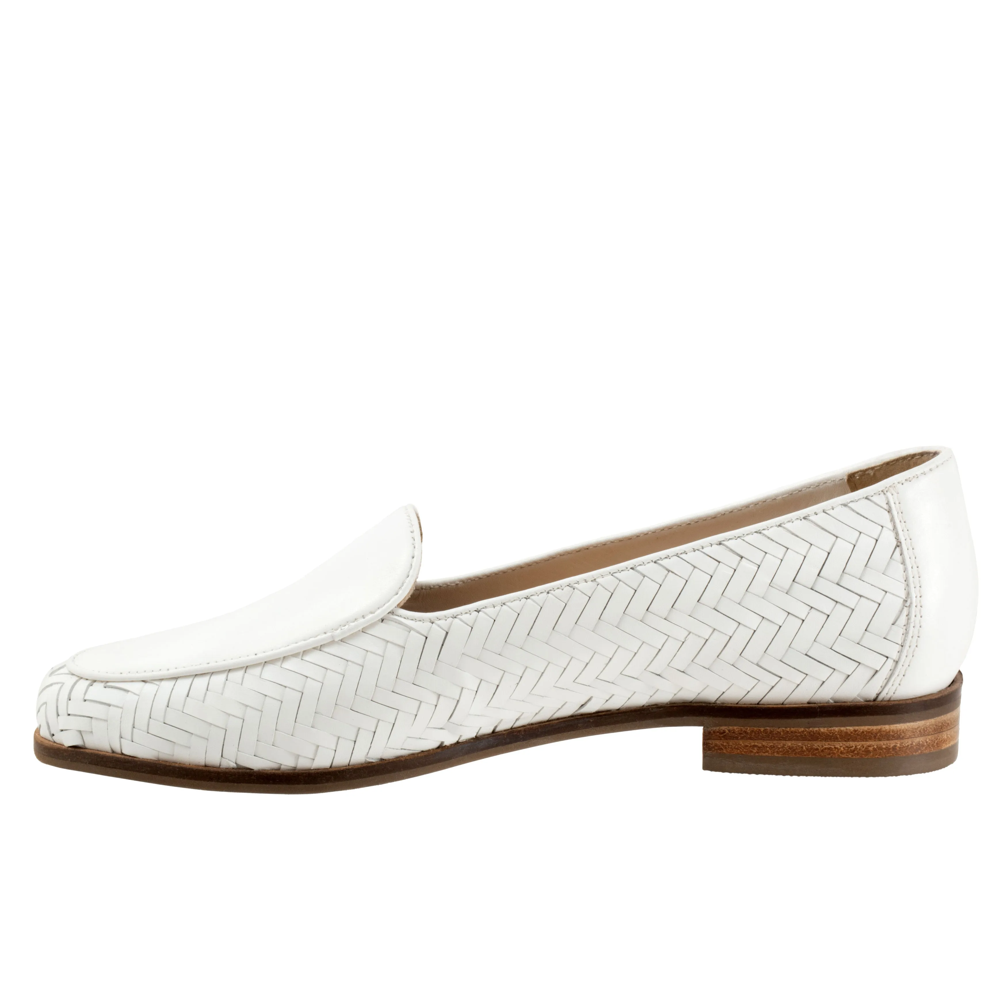 Lyric White Slip-on Shoes
