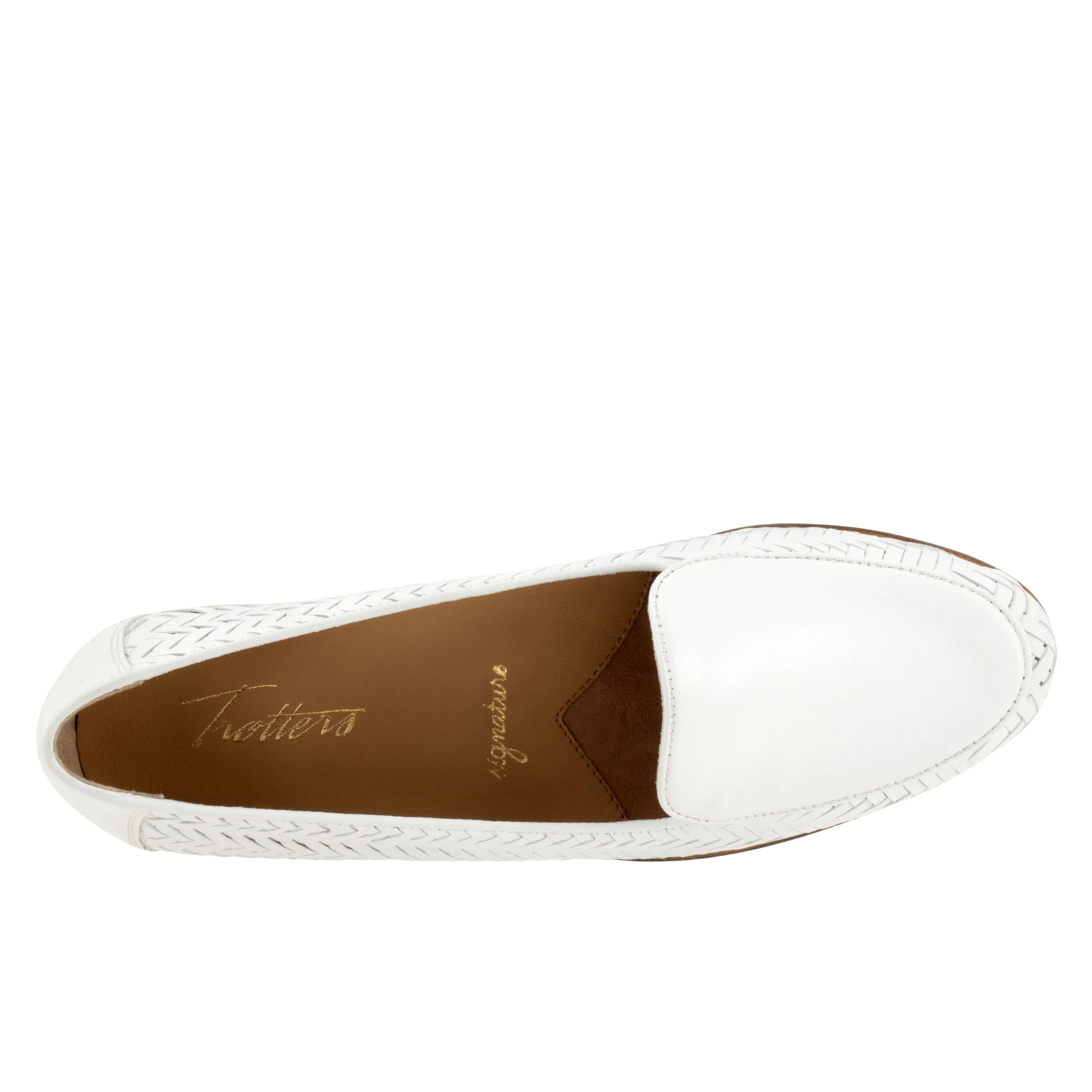 Lyric White Slip-on Shoes