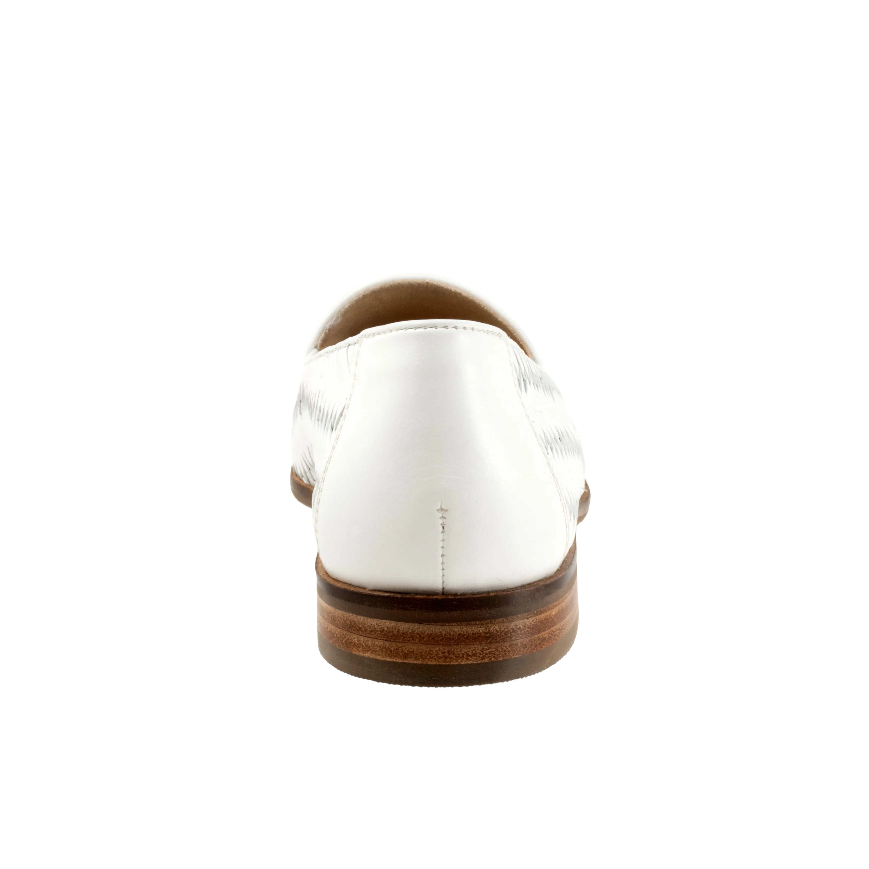 Lyric White Slip-on Shoes