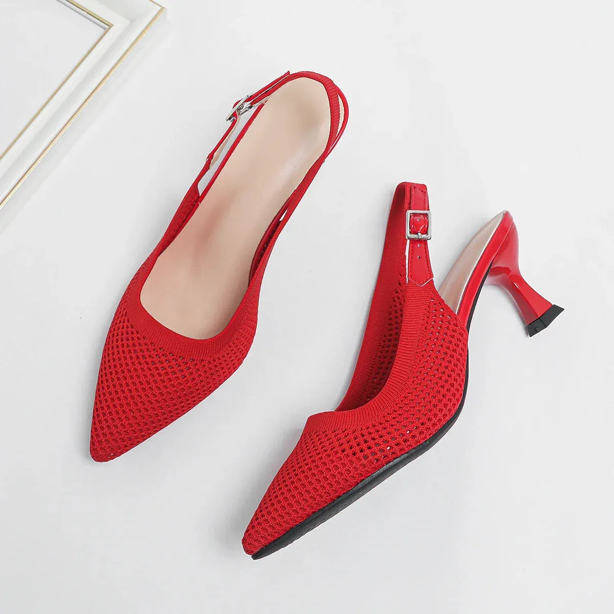 Maya™ | Elegant and Comfortable Mid-Heel Shoes