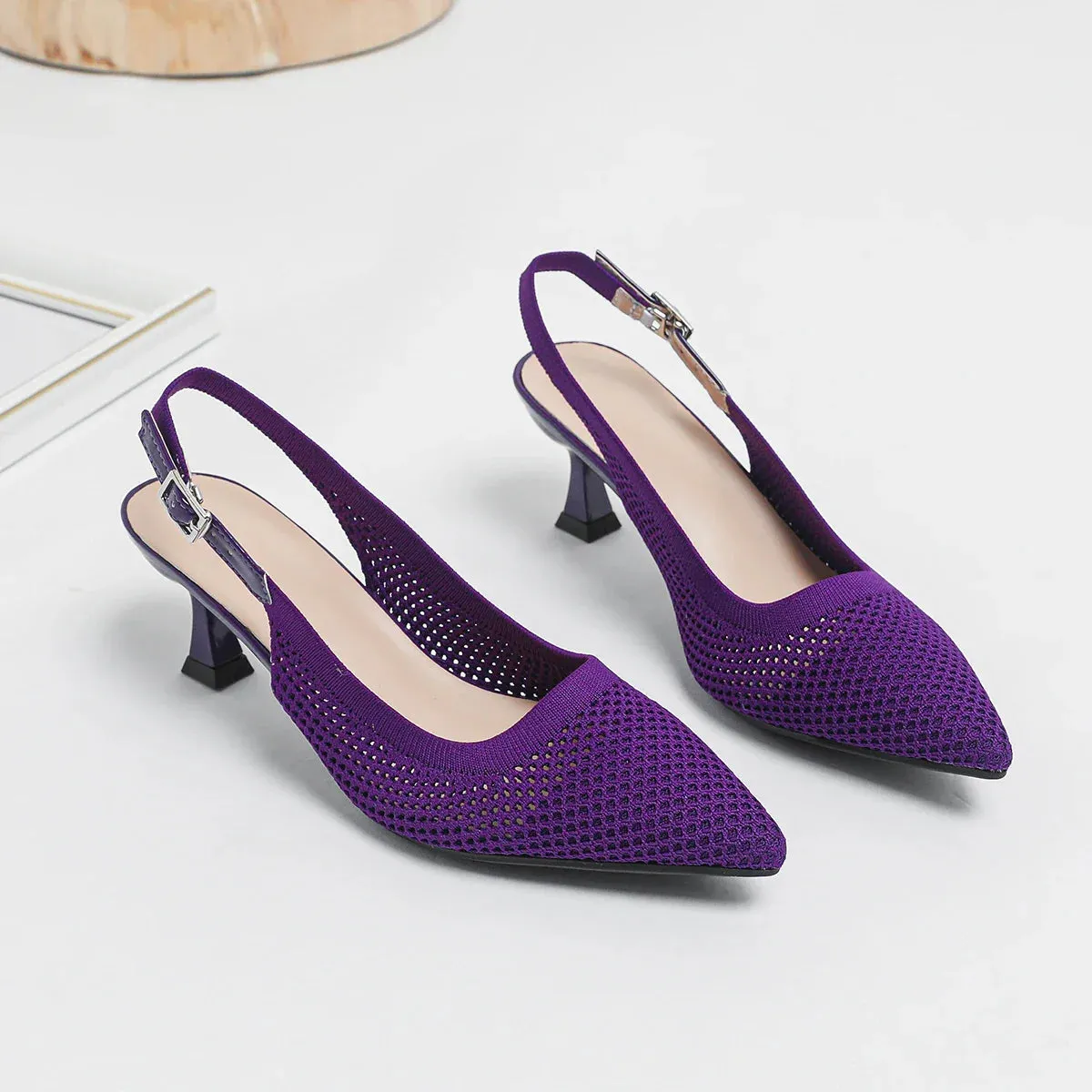 Maya™ | Elegant and Comfortable Mid-Heel Shoes