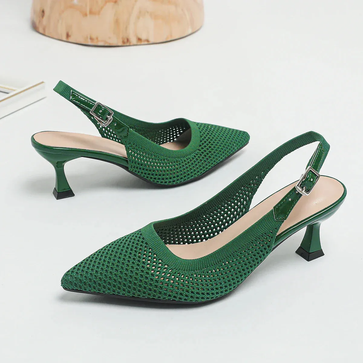 Maya™ | Elegant and Comfortable Mid-Heel Shoes
