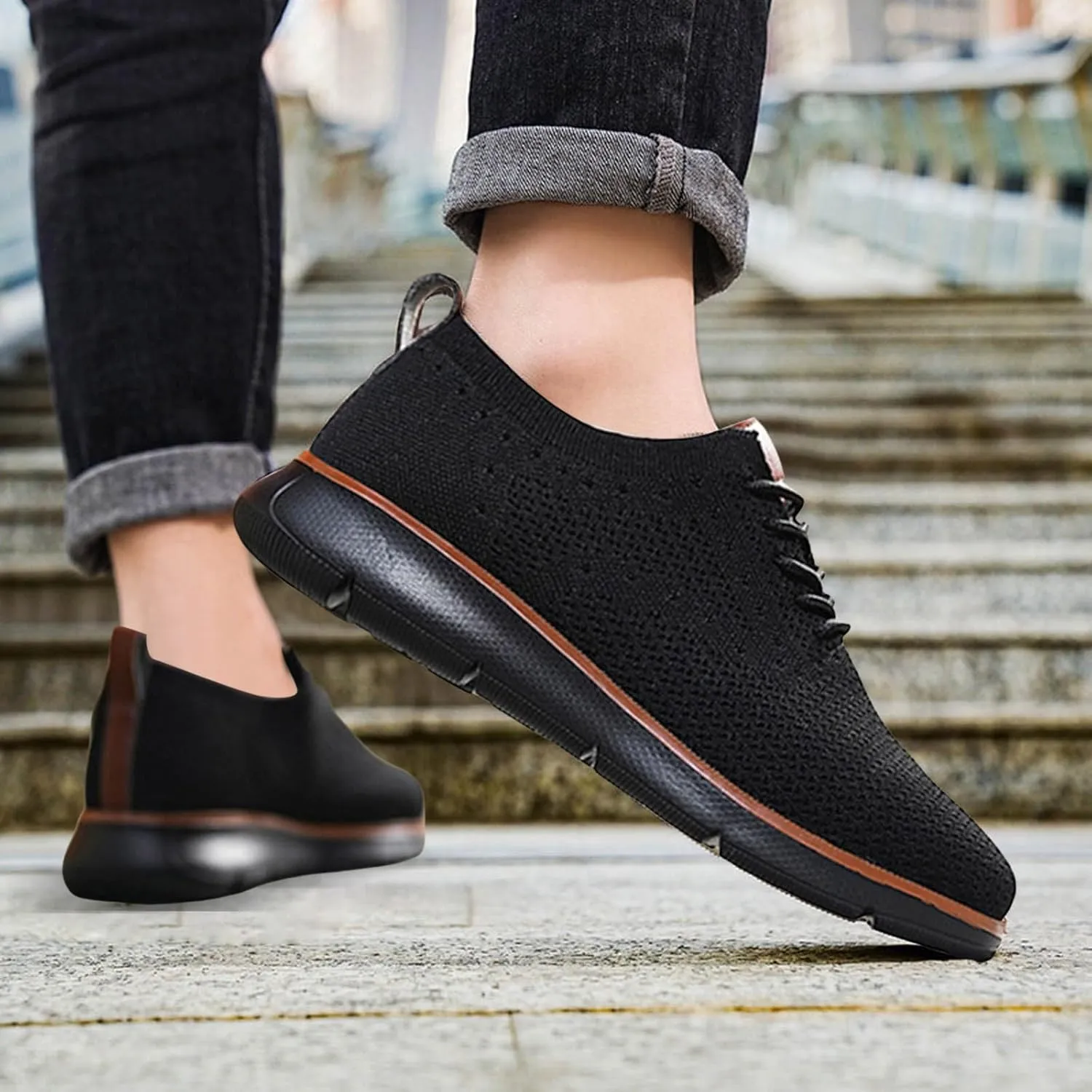 Men's Fashion Sneakers Mens Slip on Shoes Sneaker for Men Shoe for Men Casual Athletic Gym Sneaker