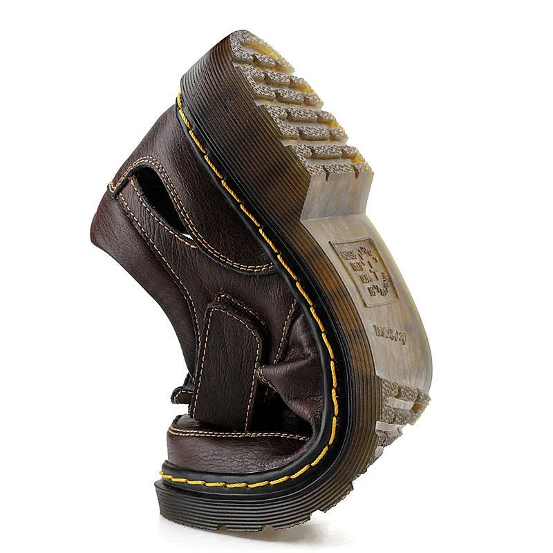 Men’s Leather Breathable Sandals