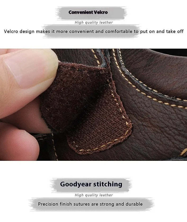 Men’s Leather Breathable Sandals