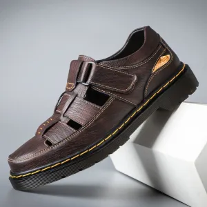 Men’s Leather Breathable Sandals
