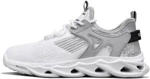 Men's Road Running Shoes Slip On Walking Shoes Breathable Non Slip Running Shoes Comfortable Fashion Sneakers for Men