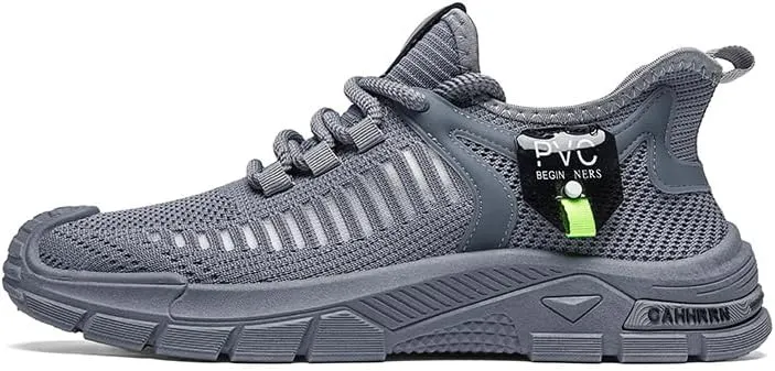 Men's Road Running Shoes Slip On Walking Shoes Breathable Non Slip Running Shoes Comfortable Fashion Sneakers for Men