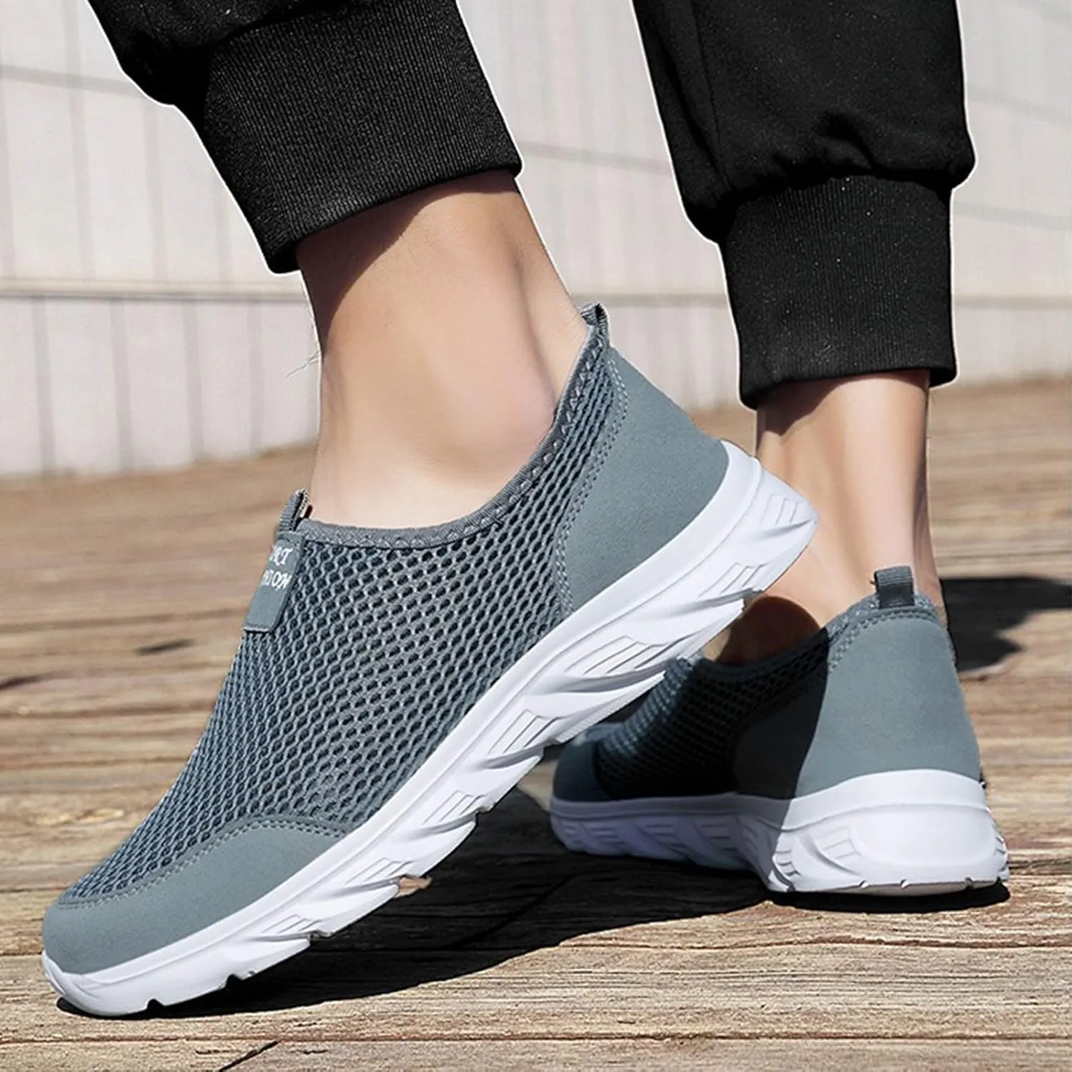 Mens Slip on Shoes Mens Tennis Shoes Shoe for Men Walking Shoe for Men Casual Lightweight Sneaker