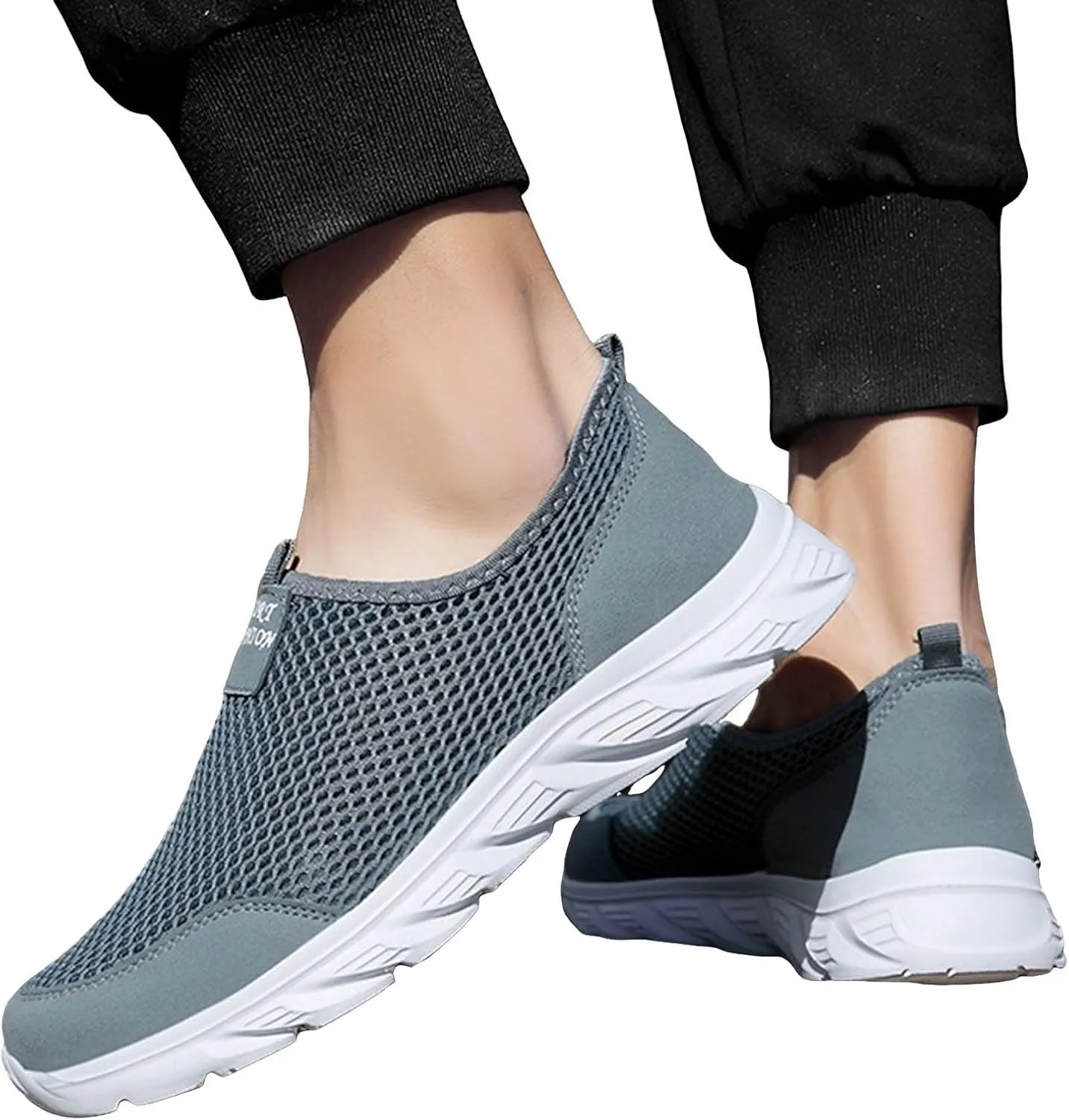 Mens Slip on Shoes Mens Tennis Shoes Shoe for Men Walking Shoe for Men Casual Lightweight Sneaker