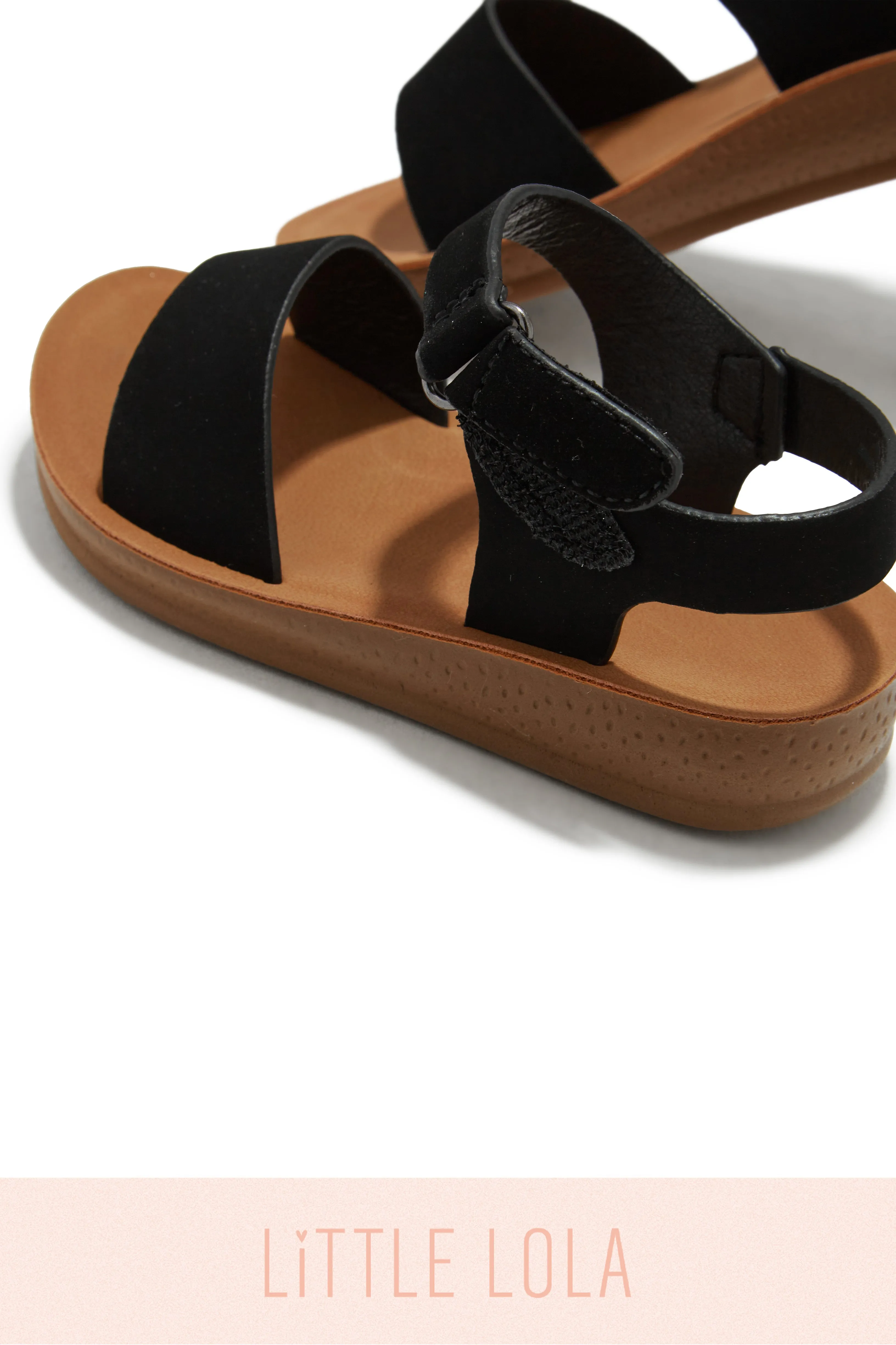 Mini Haley Sandals - Black