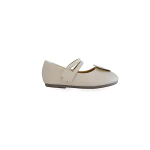 Mini Hana Ballerina Flats in Beige