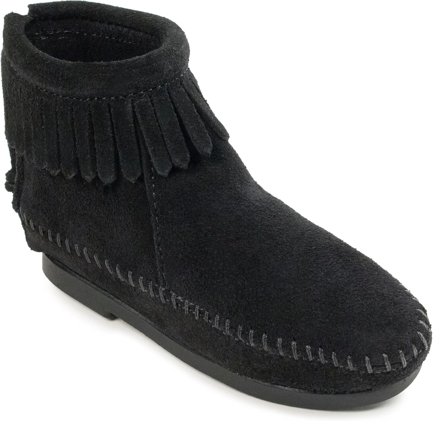 Minnetonka Back Zipper Boot (Toddler/Little Kid/Big Kid)