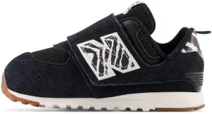 New Balance Baby-Girl's 574 New-b V1 Animal Hook and Loop Sneaker