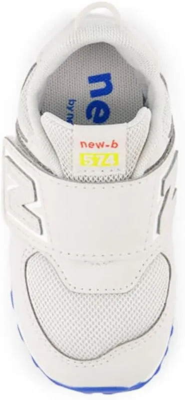 New Balance Baby-Girl's 574 V1 Midsole Hook and Loop Sneaker