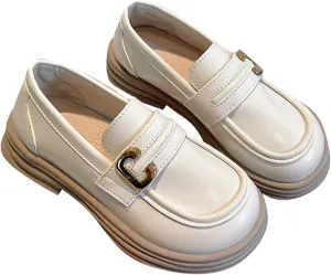 New Solid Rubber Sole Soft And Non Slip Metal Decorative Buckle Children's Fashion Casual Low Slides for Toddler Girls
