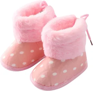 Newborn Shoes for Girls,Girls Dress Shoes Girl Sandals Prewalker Booties Cartoon First Walkers Shoes 0-18 Months