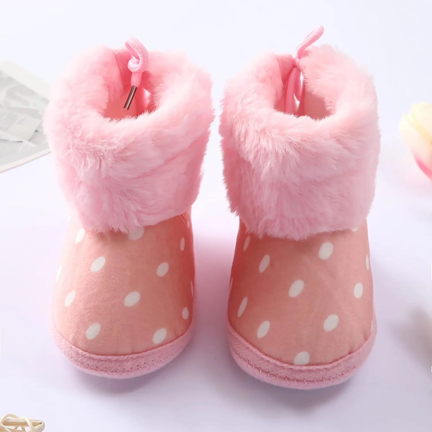Newborn Shoes for Girls,Girls Dress Shoes Girl Sandals Prewalker Booties Cartoon First Walkers Shoes 0-18 Months