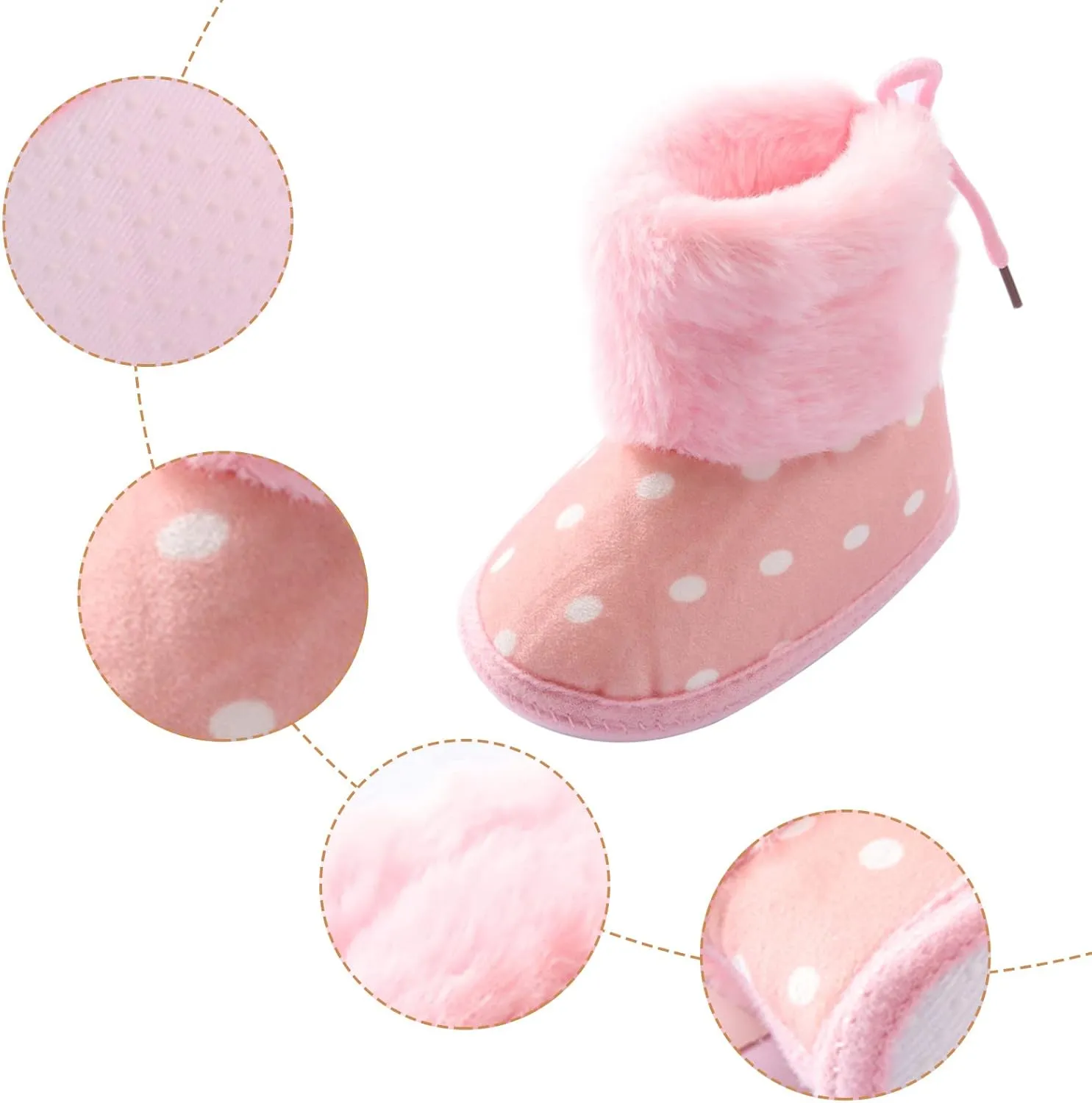 Newborn Shoes for Girls,Girls Dress Shoes Girl Sandals Prewalker Booties Cartoon First Walkers Shoes 0-18 Months