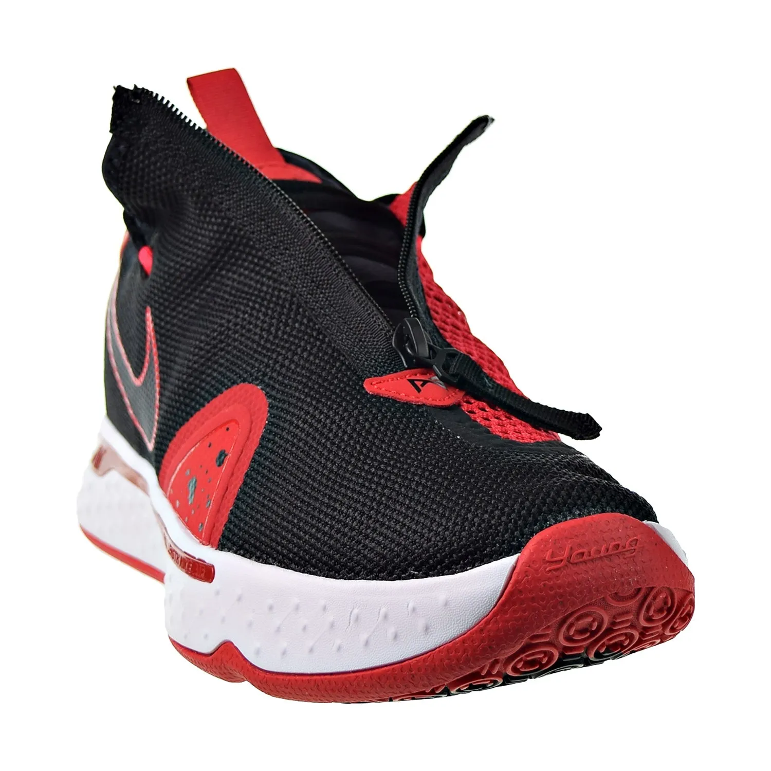 Nike PG 4 Basketball Men's Shoes Black-University Red-White