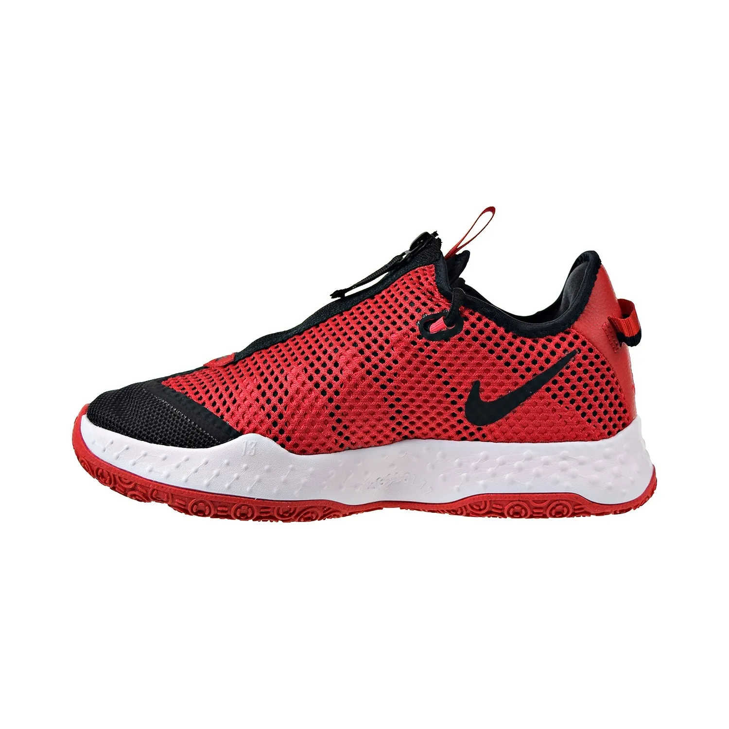 Nike PG 4 Basketball Men's Shoes Black-University Red-White