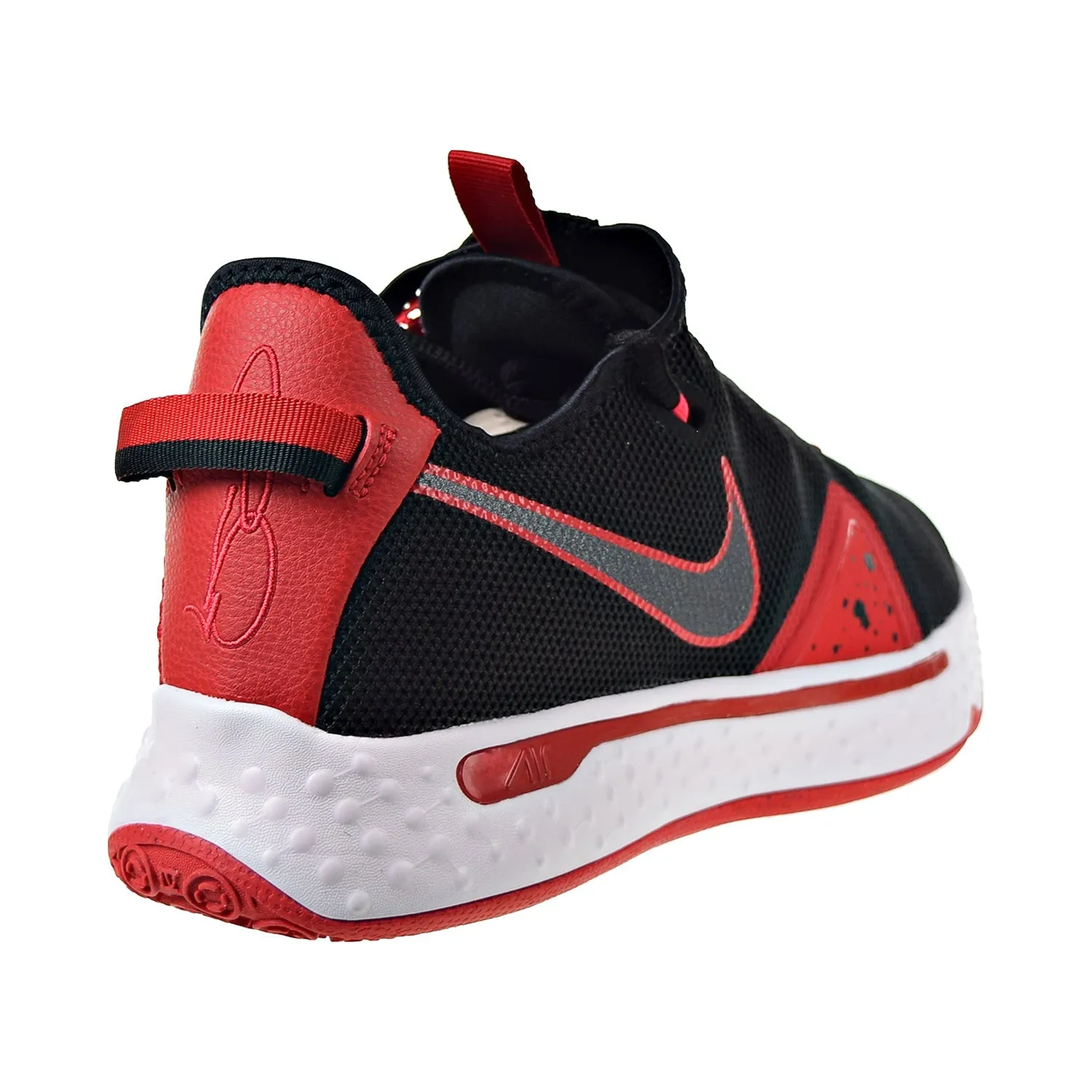 Nike PG 4 Basketball Men's Shoes Black-University Red-White