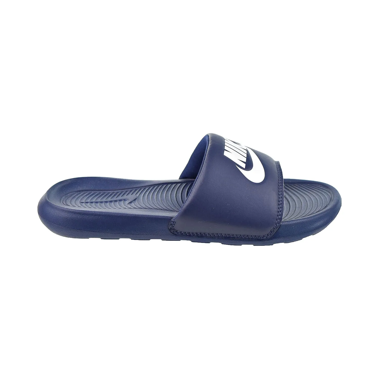Nike Victori One Men's Slides Midnight Navy-White
