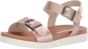 NINA Unisex-Child Hook and Loop Closure Sandal