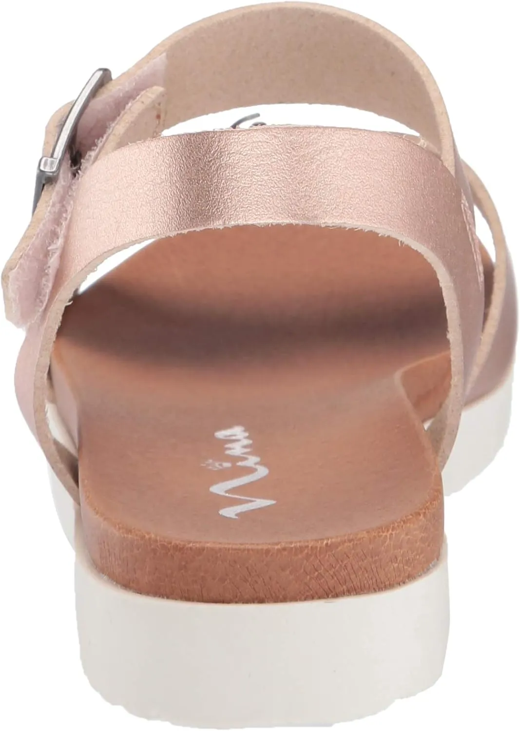 NINA Unisex-Child Hook and Loop Closure Sandal