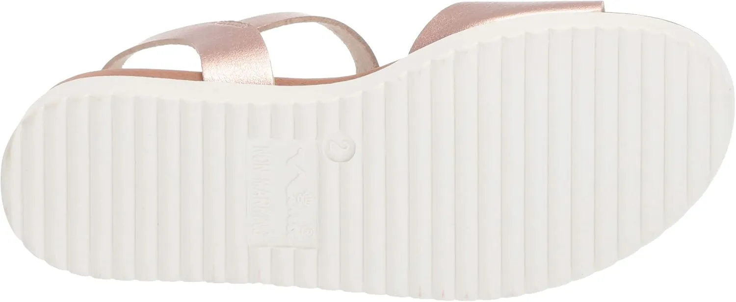 NINA Unisex-Child Hook and Loop Closure Sandal