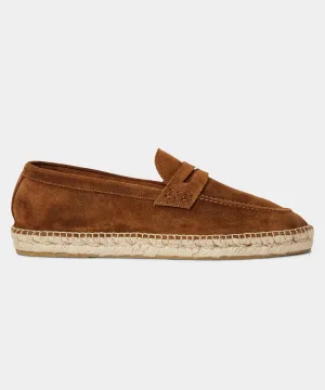 Nomad Suede Loafer Espadrille