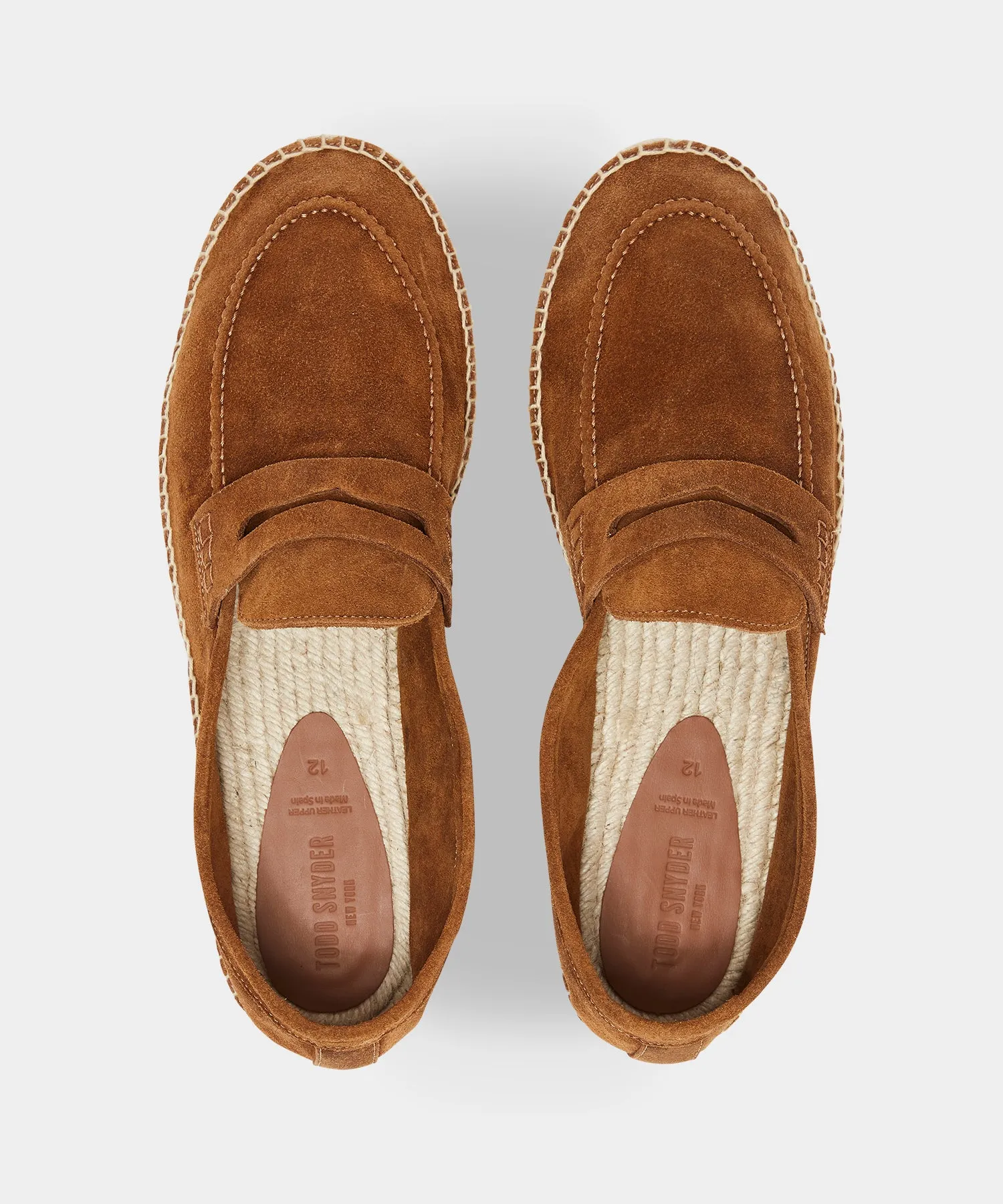 Nomad Suede Loafer Espadrille
