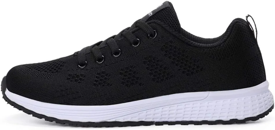 Non Slip Work Shoes Women Mesh Breathable Men's Casual Shoes Chunky Sneakers Women's Soft Sole Mesh Comfort Orthopedic White Tennis Shoe Loafers Casual Slip On