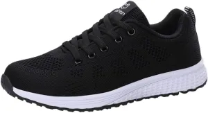 Non Slip Work Shoes Women Mesh Breathable Men's Casual Shoes Chunky Sneakers Women's Soft Sole Mesh Comfort Orthopedic White Tennis Shoe Loafers Casual Slip On