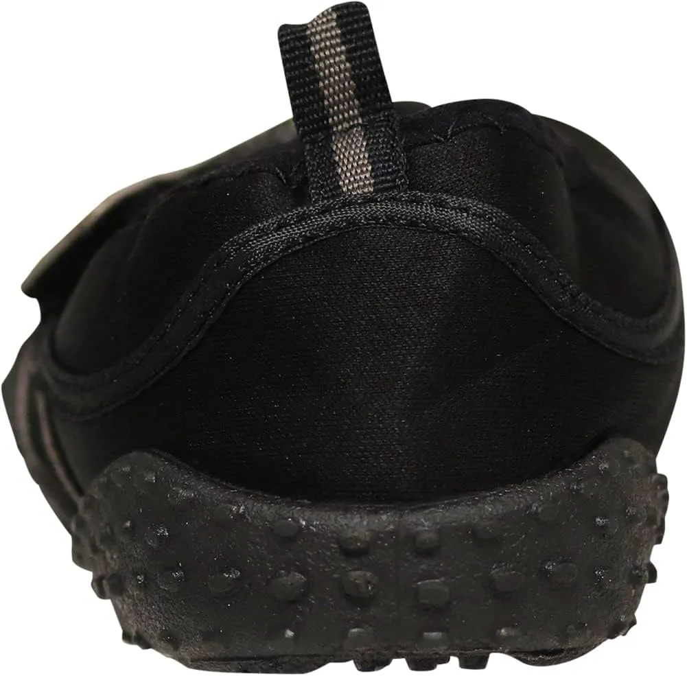 NORTY - Big Boys Aqua Socks Wave Water Shoes - Waterproof Slip-Ons for Pool, Beach, Lake and Sport
