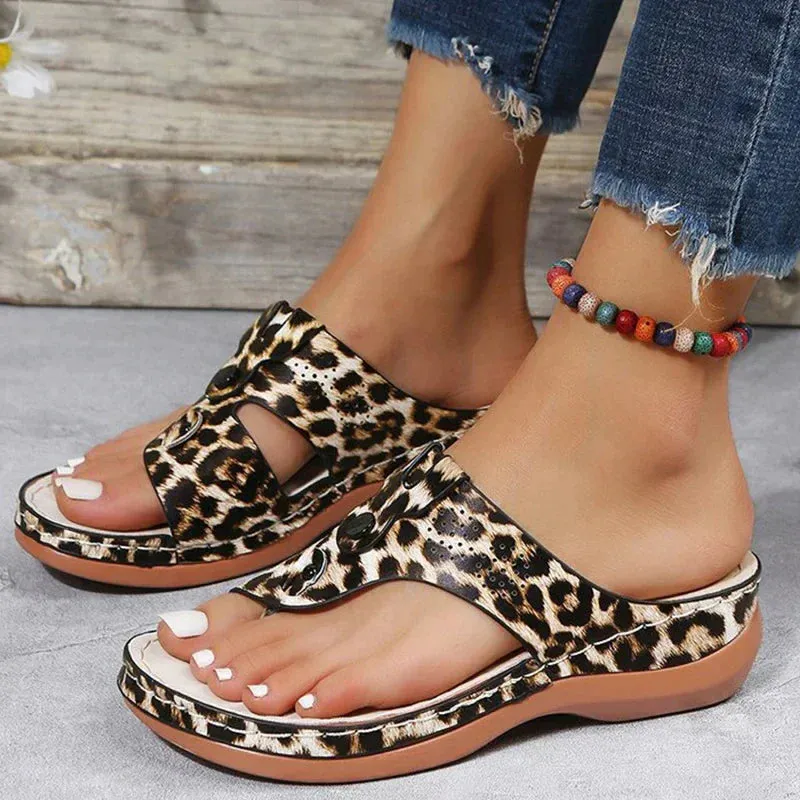 Orthopaedic Flip Flops Women's Comfortable Shoes Flip Flops
