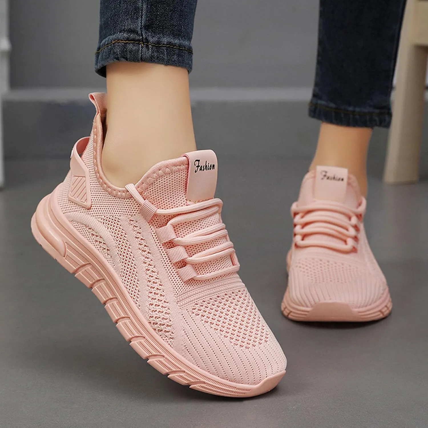 Orthopedic Shoes for Women Slip ons Hands Free Tennis Walking Shoes Breathable Athletic Comfortable Workout Training Sneakers