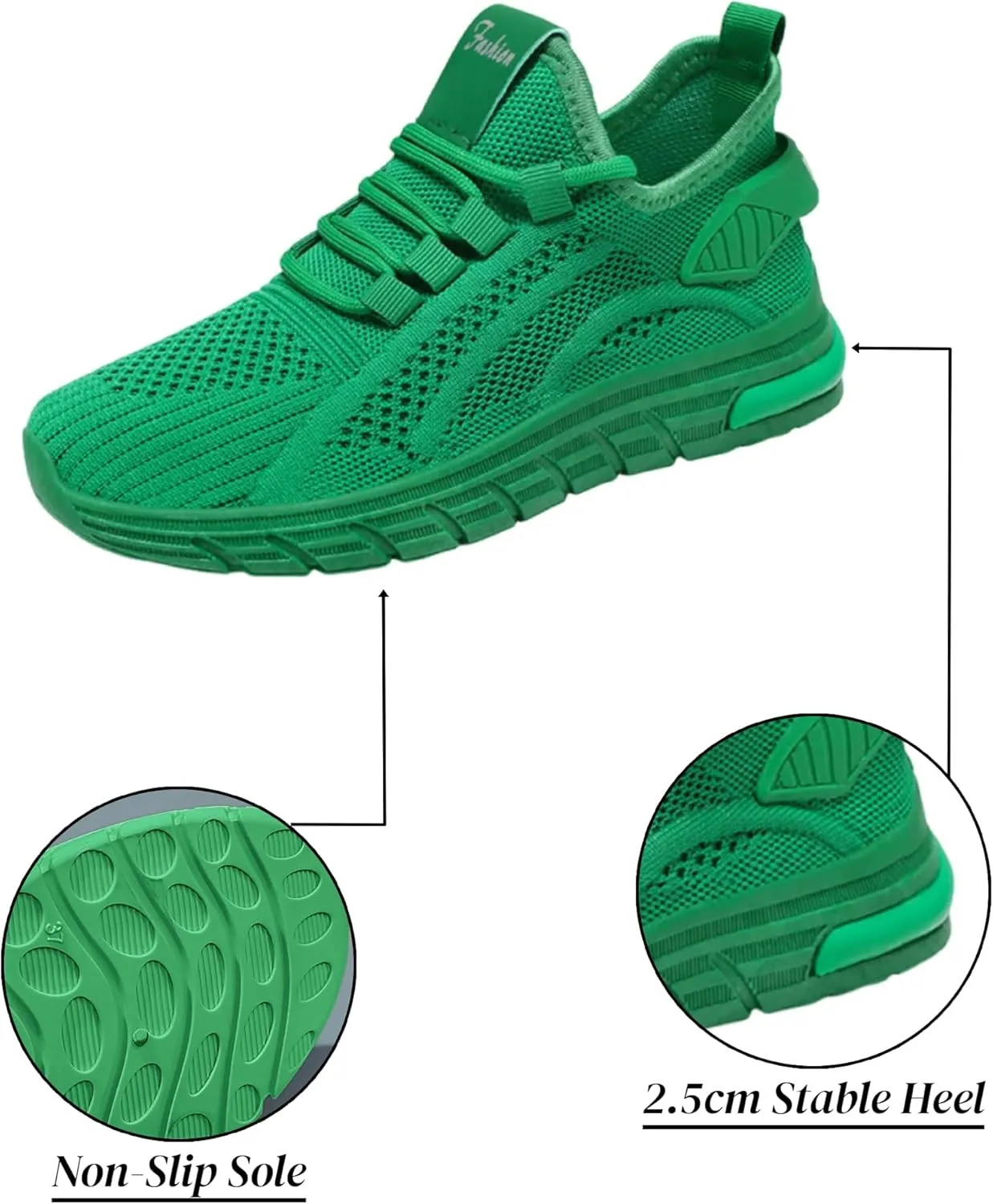 Orthopedic Shoes for Women Slip ons Hands Free Tennis Walking Shoes Breathable Athletic Comfortable Workout Training Sneakers