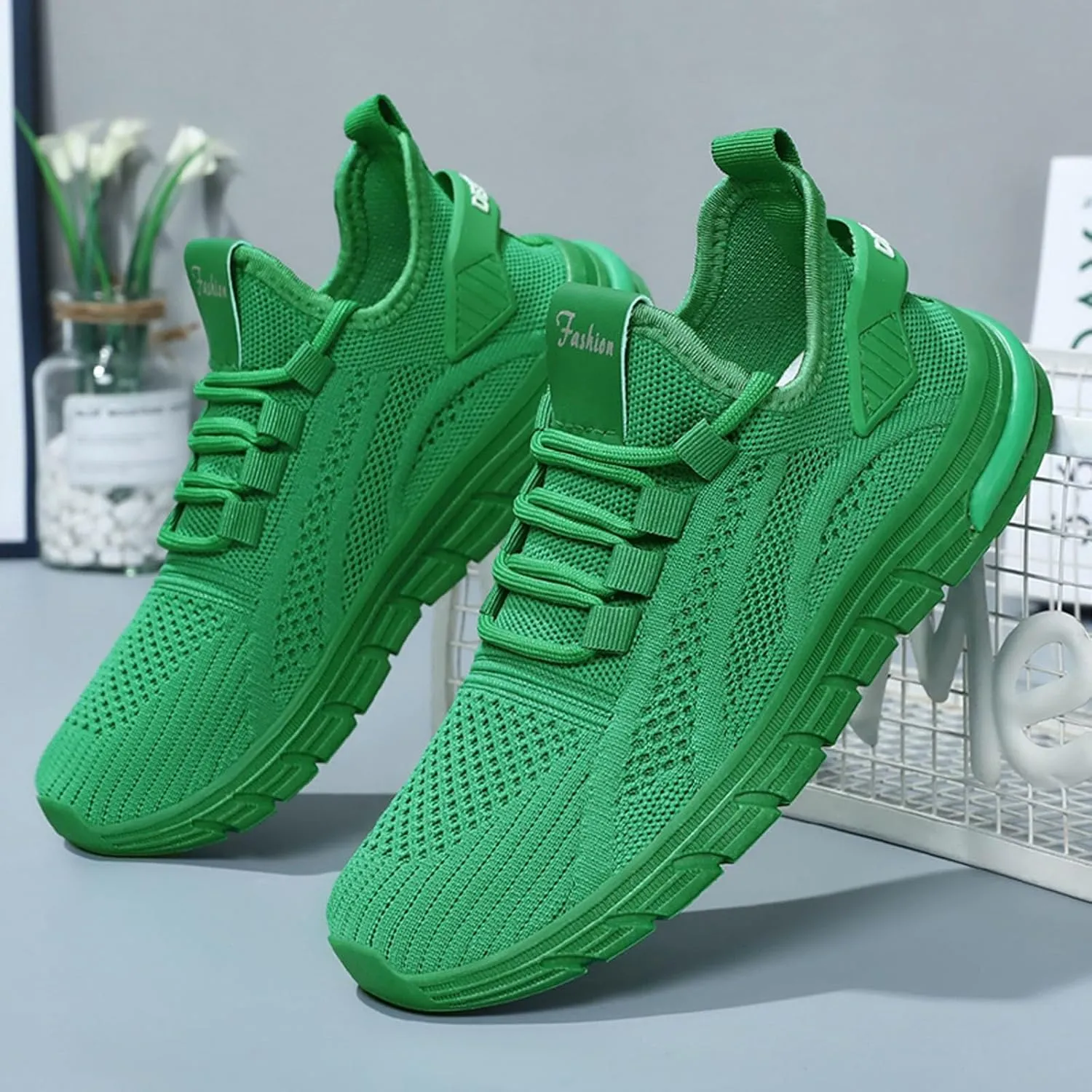 Orthopedic Shoes for Women Slip ons Hands Free Tennis Walking Shoes Breathable Athletic Comfortable Workout Training Sneakers