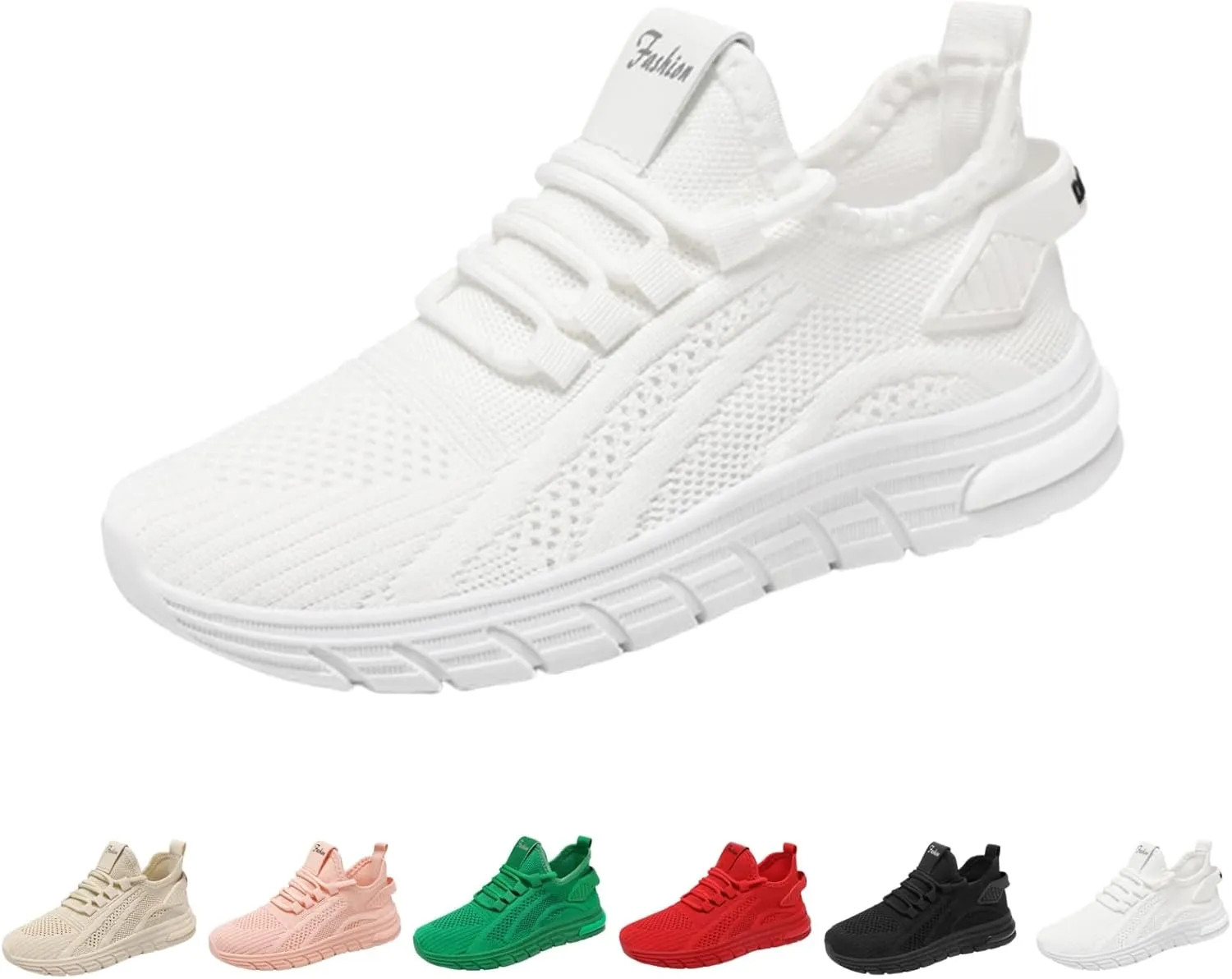 Orthopedic Shoes for Women Slip ons Hands Free Tennis Walking Shoes Breathable Athletic Gym Workout Training Sneakers