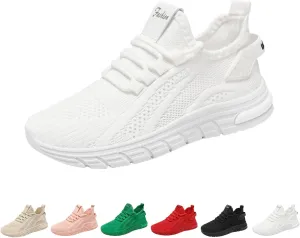 Orthopedic Shoes for Women Slip ons Hands Free Tennis Walking Shoes Breathable Athletic Gym Workout Training Sneakers