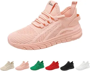 Orthopedic Shoes for Women Slip ons Hands Free Tennis Walking Shoes Breathable Athletic Gym Workout Training Sneakers