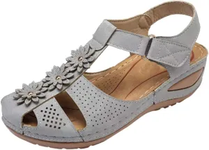 Orthopedic Slides for Women with Arch Support Summer Sandals Comfortable Walking Shoes Lightweight Adjustable Straps Beach Casual Outdoor Recovery Footwear