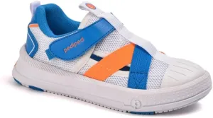 pediped Flex Mercury First Walker Shoe, White, 7 US Unisex Little Kid
