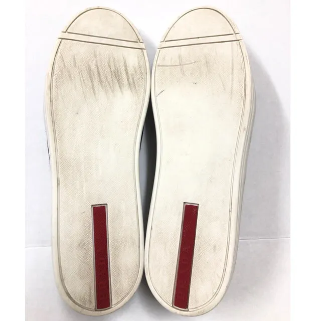 PRADA SUEDE SKATER SNEAKERS SIZE 11