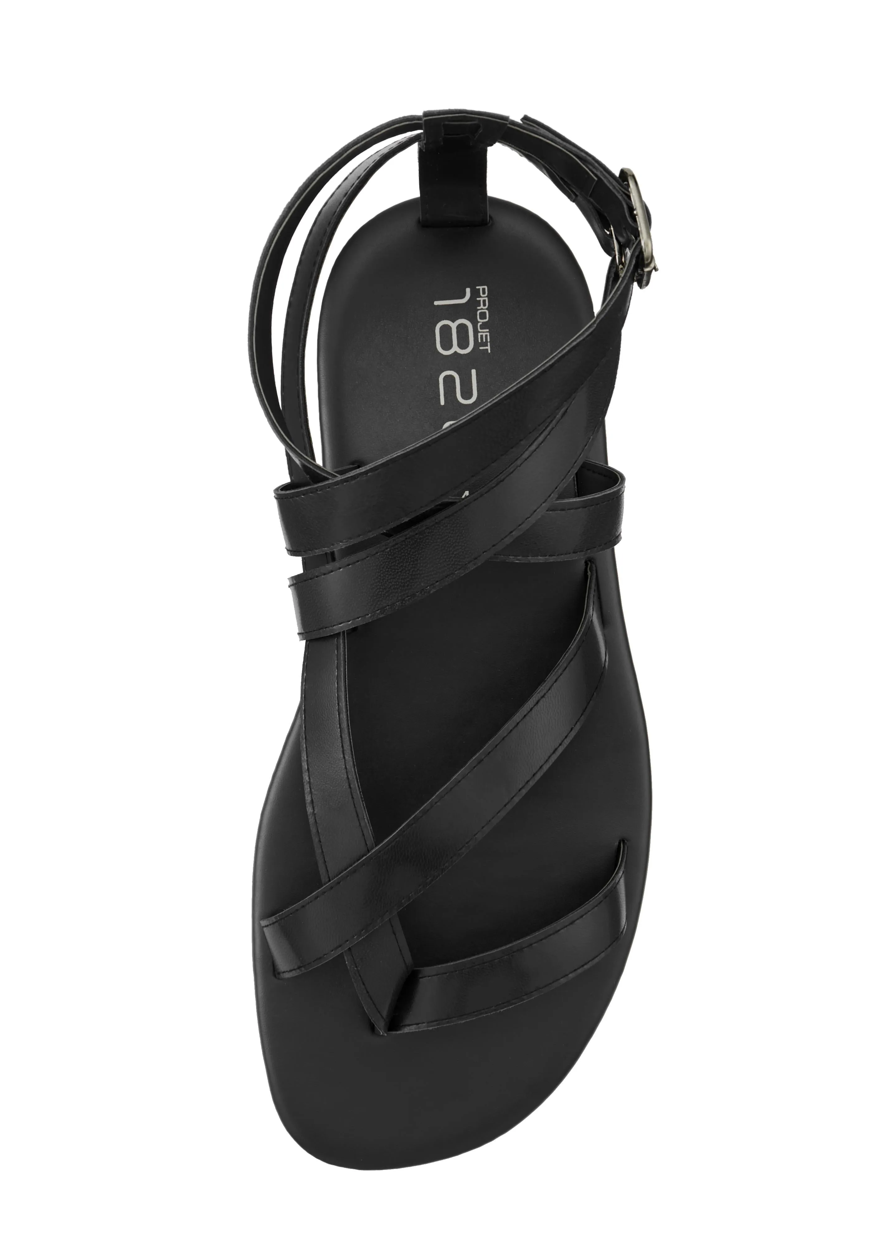 PROJET1826 | ELIAM Leather Sandal Black