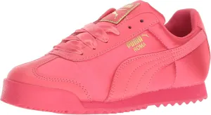 Puma Unisex-Baby Roma Satin Sneaker, Paradise Pink Team Gold, 5 M US Toddler